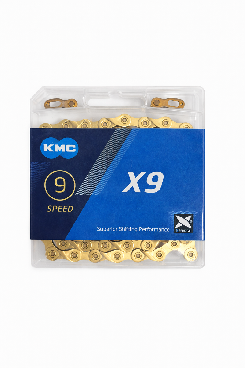 Load image into Gallery viewer, KMC CHAIN X9 GOLD