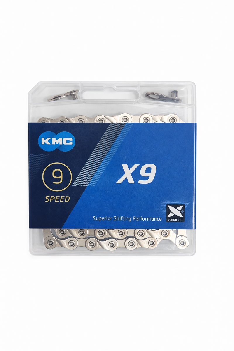 Load image into Gallery viewer, KMC CHAIN X9 SILVER
