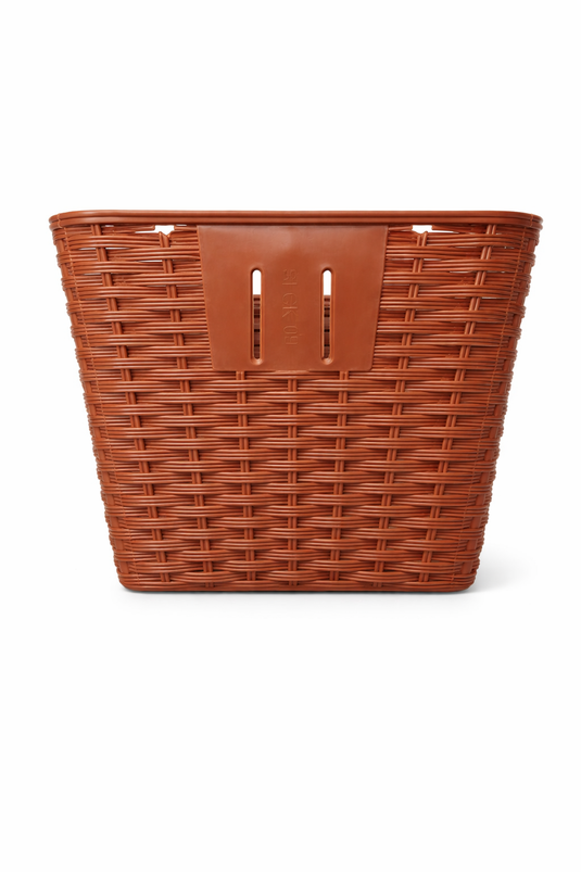 BASKET PLASTIC BROWN