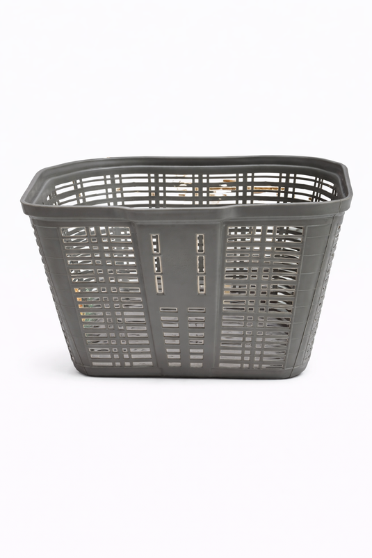 BASKET PLASTIC GREY
