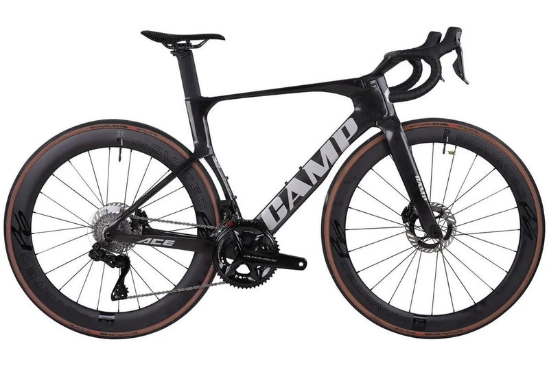 Load image into Gallery viewer, CAMP ACE III SHIMANO 105 Di2 - CARBON ROAD BIKE - UCI APPROVED
