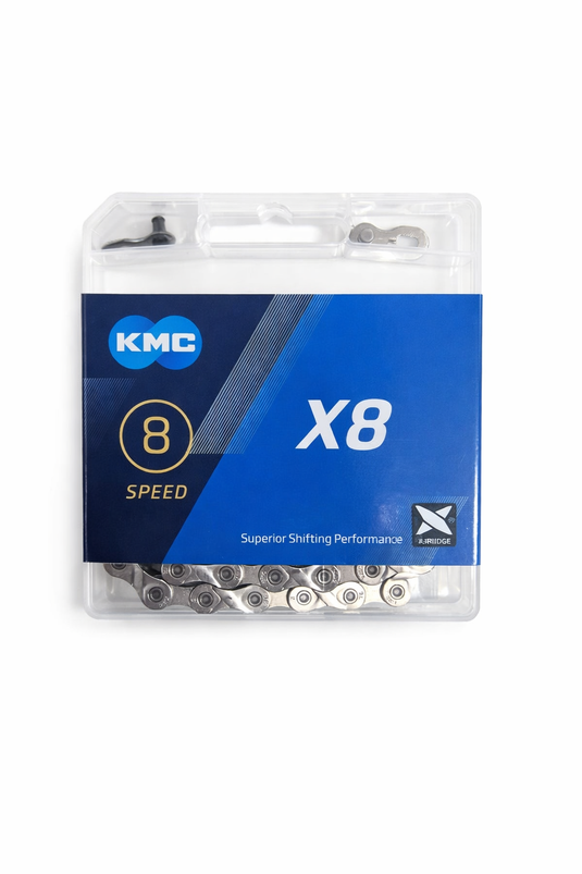 KMC CHAIN X8 SILVER