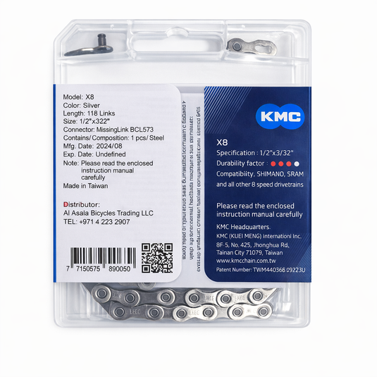 KMC CHAIN X8 SILVER