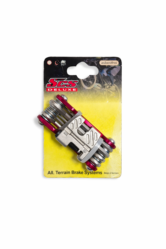 MULTI USE FOLDING TOOL RED SCT-49 TAIWAN