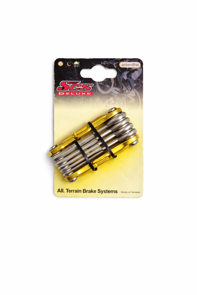 Load image into Gallery viewer, MULTI USE TOOLS FOLDING YELLOW SCT-11 TAIWAN

