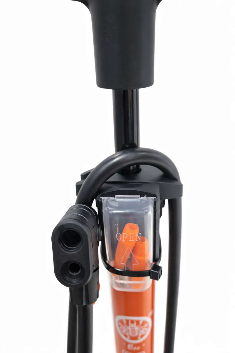 Load image into Gallery viewer, PUMP WITH METER ORANGE
