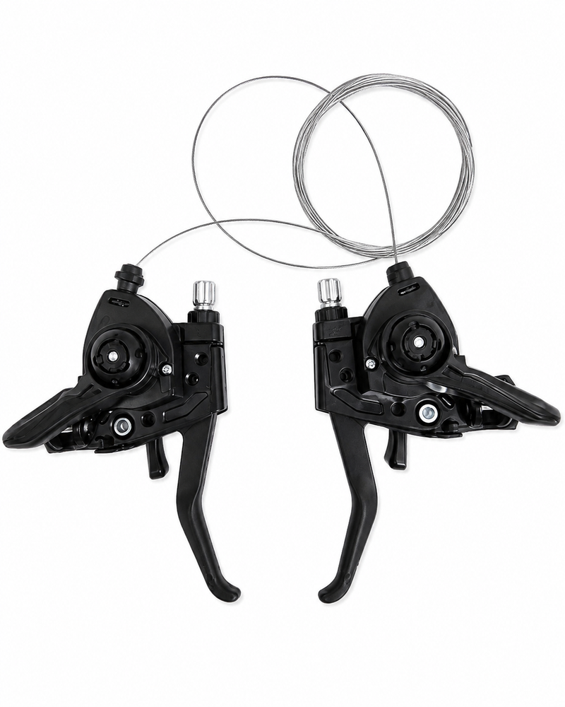 Load image into Gallery viewer, SHIFTER SHIMANO TOURNEY 3x7 SPEED ST-EF41 COMPLETE SET
