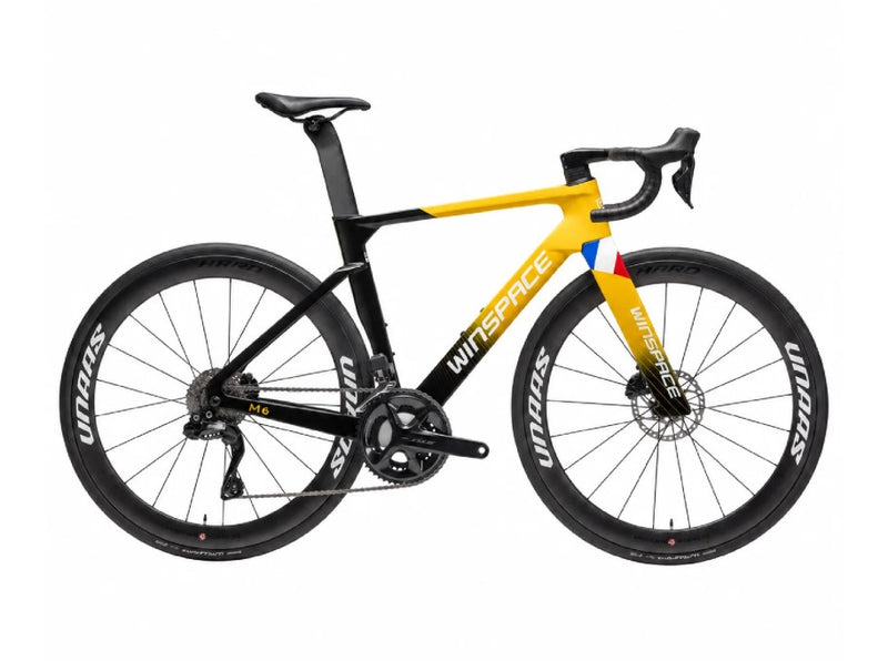 Load image into Gallery viewer, WINSPACE M6 SHIMANO 105 Di2 - CARBON ROAD BIKE - UCI APPROVED
